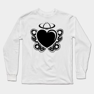 Butterfly Heart Angel v5 Long Sleeve T-Shirt